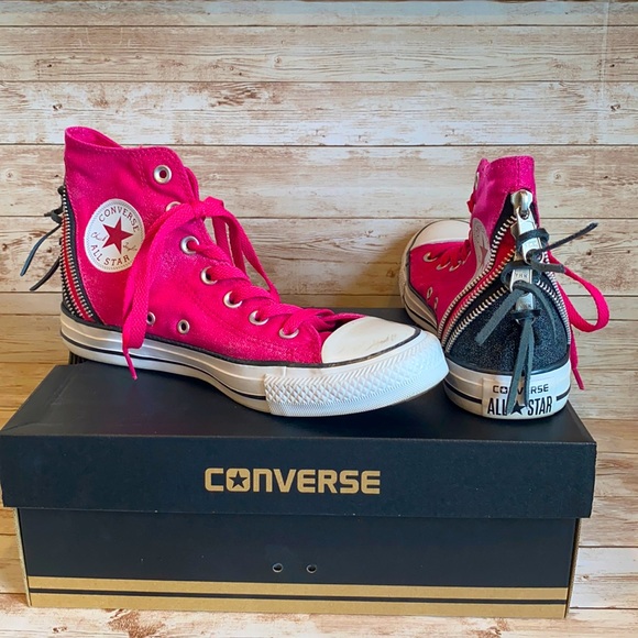 Converse Shoes - CONVERSE Trip Zip High Top Cosmos Pink 8
